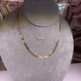 Talaia Herringbone 14K Gold