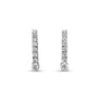 5 CARAT GRADUATED TENNIS EARRINGS