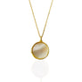 Mother of Pearl Locket Necklace