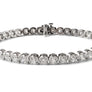 10 CARAT ROUND LINK TENNIS BRACELET