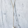 Perla Drop Lariat Necklace