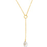 Perla Infinity Lariat Necklace