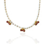 PERLA BOWS NECKLACE