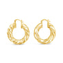 Dorata Swirl Hoops