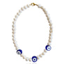 Lucky Eye Pearl Necklace