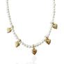 PERLA HEARTS NECKLACE