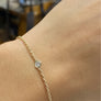 Diamond Bezel Bracelet