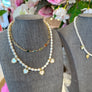 MINI PERLA CUORE NECKLACE