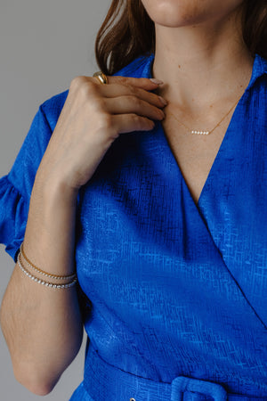 Diamante Bar Necklace