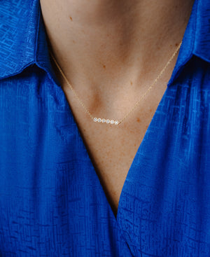 Diamante Bar Necklace