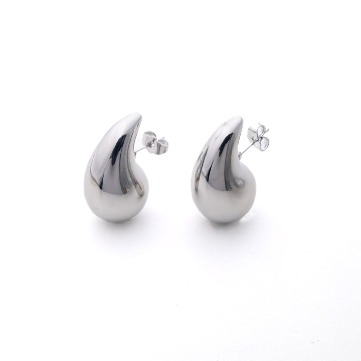 Goccia Drop Silver Earrings