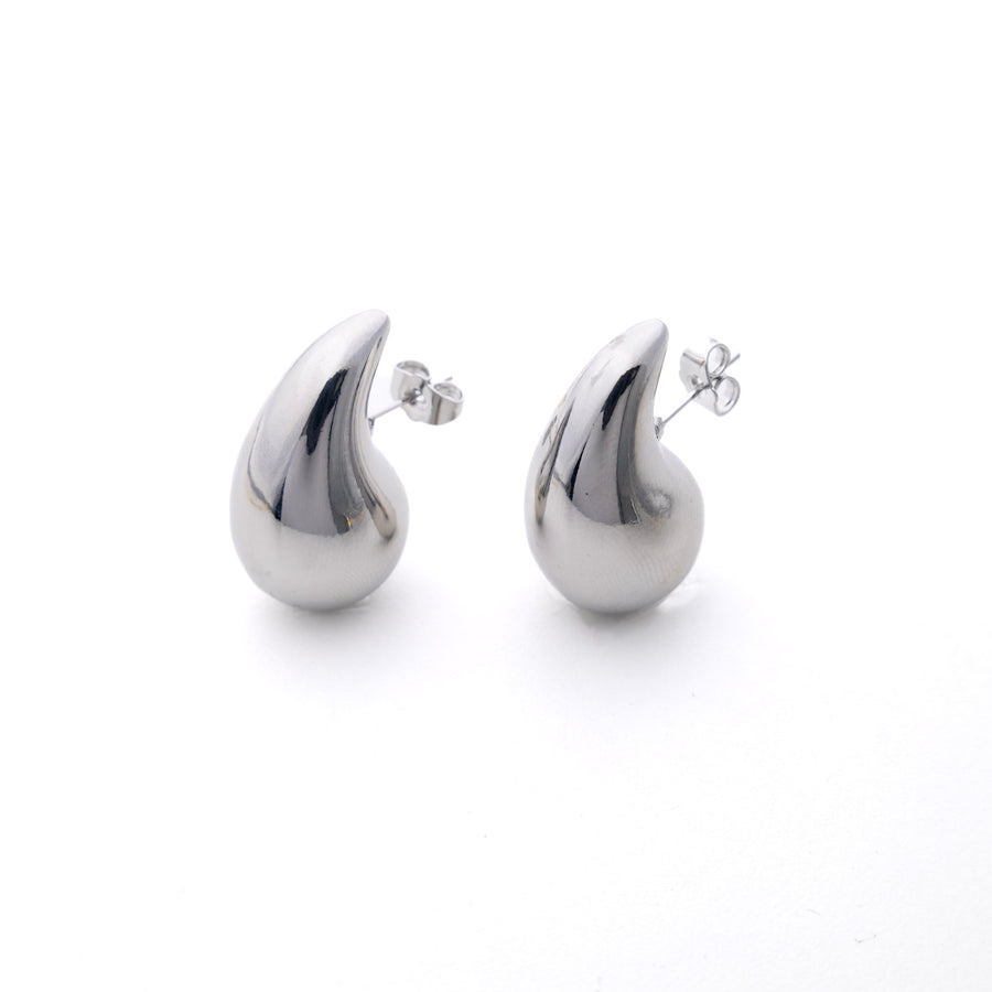 Goccia Drop Silver Earrings Online