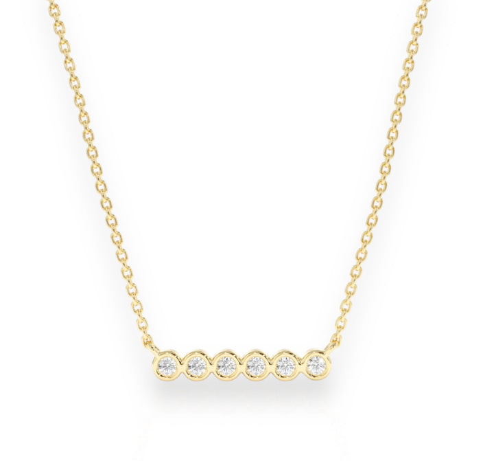 Diamante Bar Necklace