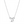 Silver Bow Necklace