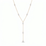 Perla Drop Lariat Necklace