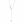 Isola Adjustable Pearl Lariat