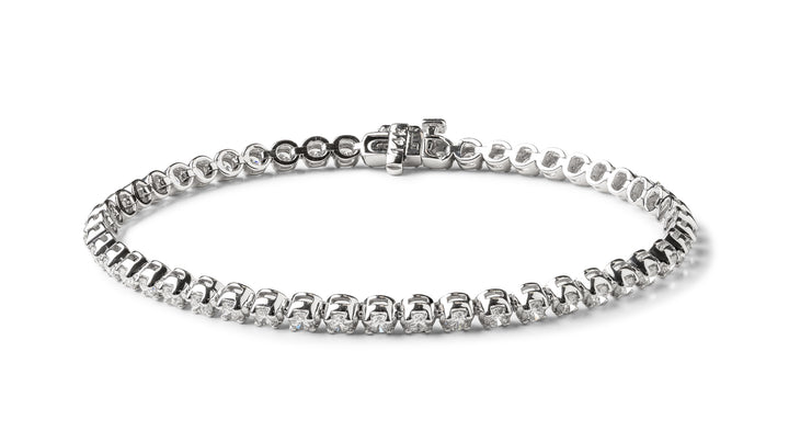 3 CARAT ROUND LINK TENNIS BRACELET