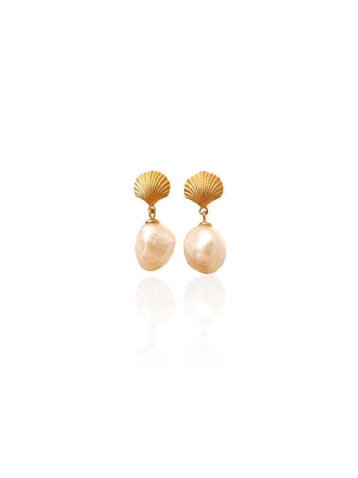 Scallop Perla Earrings