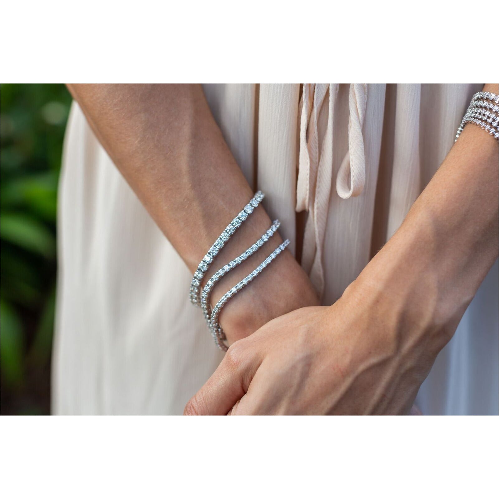 6 3/8 Carat Diamond Tennis Bracelet - The Jewelry Exchange | Direct Diamond  Importer