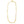 EIVISSA RECTANGLE PAPER CLIP CHAIN NECKLACE
