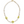 Yellow Lucky Eye Pearl Necklace