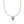 PERLA CUORE ROSA NECKLACE