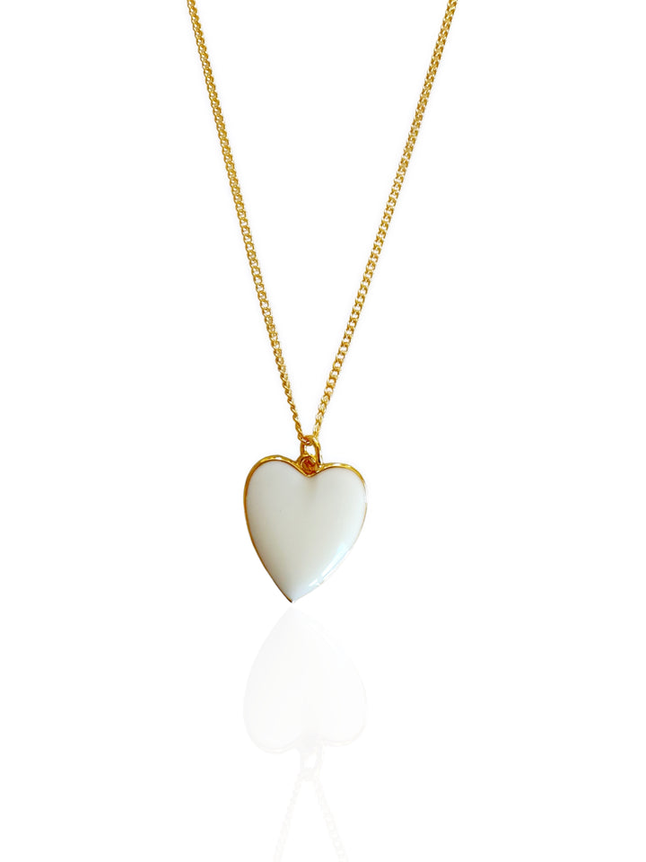 Cuore Bianco Necklace